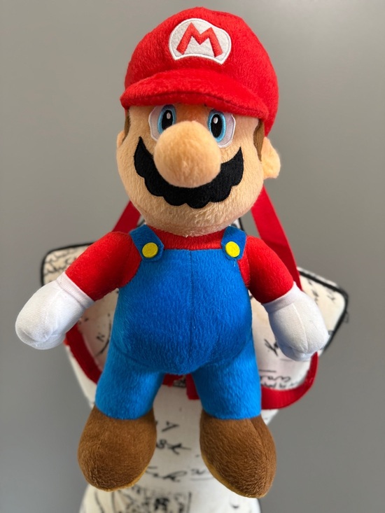 Mario Bros Handbags - Mario Bros. Mario Plush Backpack